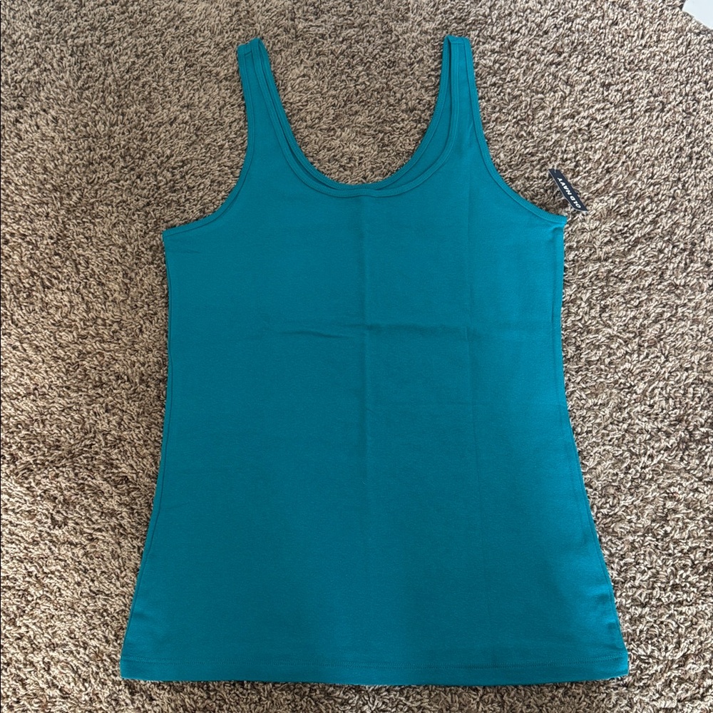 Old Navy Women's Tami Tank Top in Turquoise Blue/Green